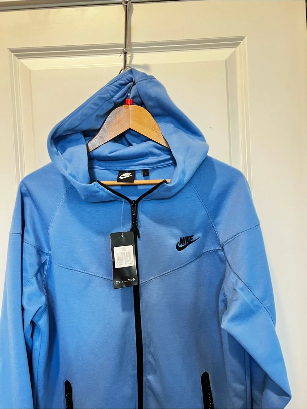 Nike Sportswear Tech Fleece Windrunner  Men’s Blue Full-Zip Hooded Jacket